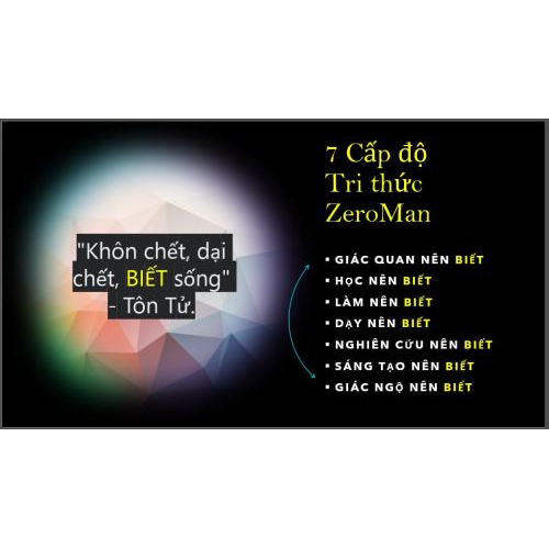 7 cấp độ Tri Thức