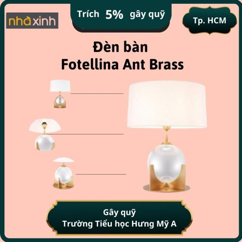 Đèn bàn Fotellina Ant Brass