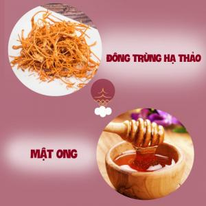 Mật ong đông trùng hạ thảo giúp tăng cường sức khỏe đường hô hấp 