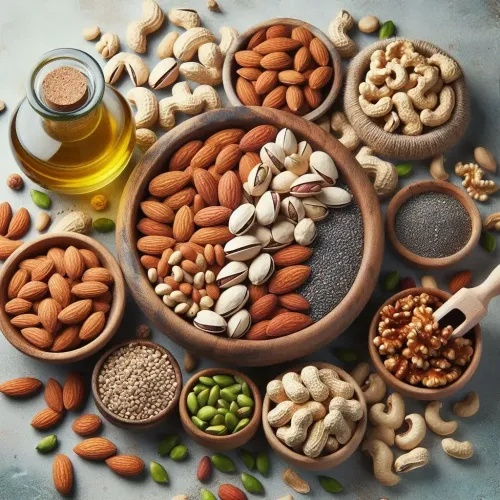 So sánh dinh dưỡng giữa hạt hạnh nhân, hạt óc chó và hạt dẻ cười