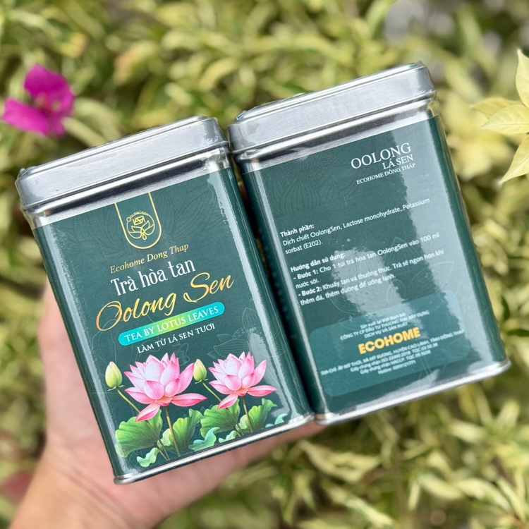 Khám phá dòng trà hòa tan Oolong Sen