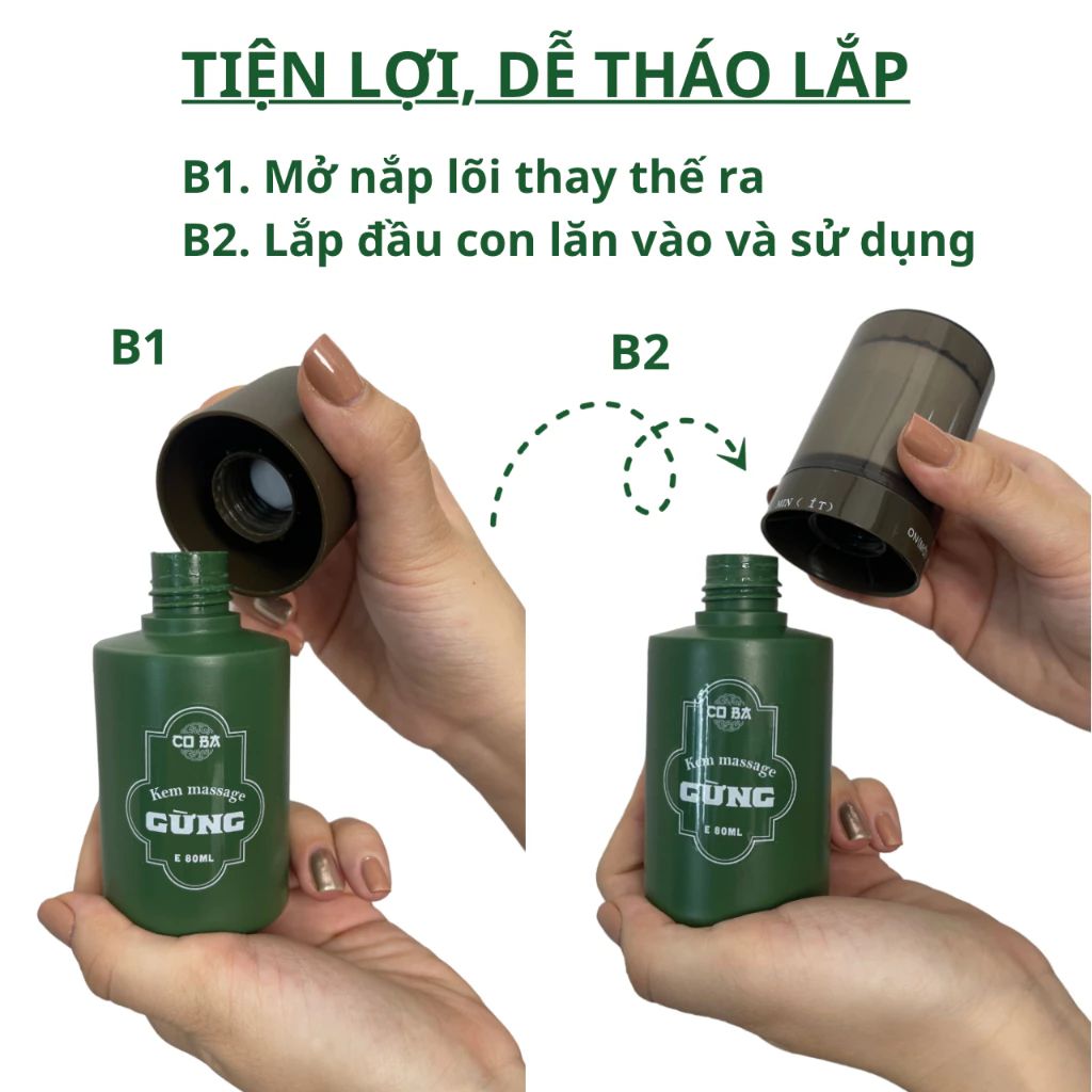 Bước 5: Kết thúc bằng động tác massage cổ