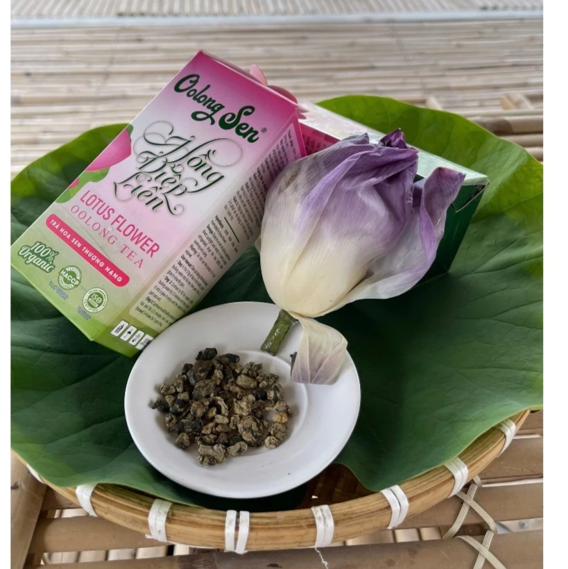Trà oolong sen hồng diệp liên là gì?