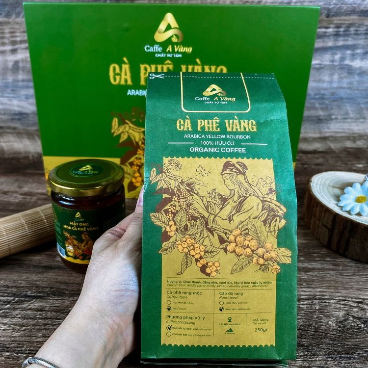 Tỷ lệ pha cà phê Yellow Bourbon như thế nào?