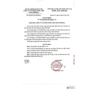 TCCS 14:2025/GOLDHERBAL