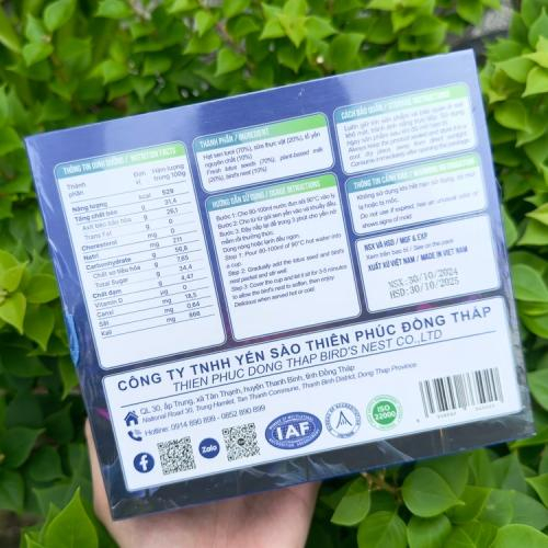 100g sen yến chứa bao nhiêu calo