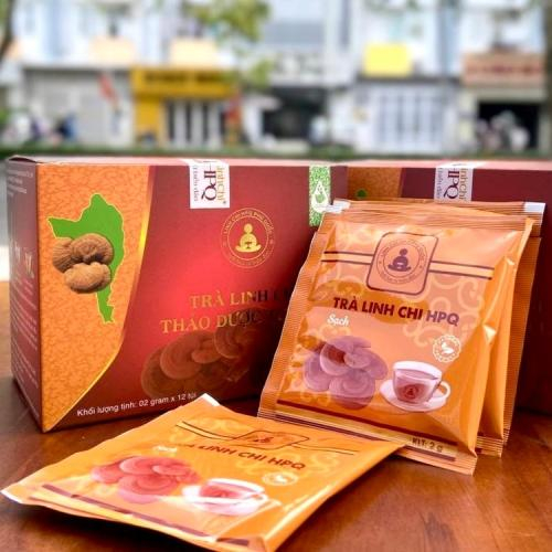 Cách pha trà linh chi thảo dược túi lọc