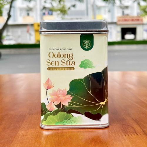 Trà oolong sen sữa