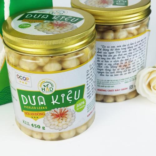 Có thể rửa củ kiệu muối