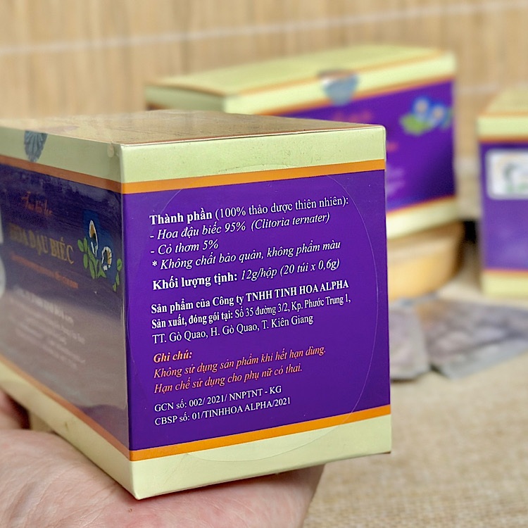 Uống trà hoa đậu biếc có tác dụng gì?