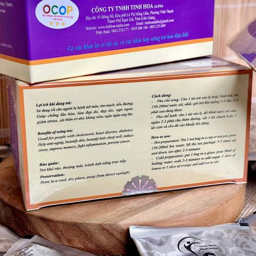 Cách sử dụng hoa đậu biếc túi lọc