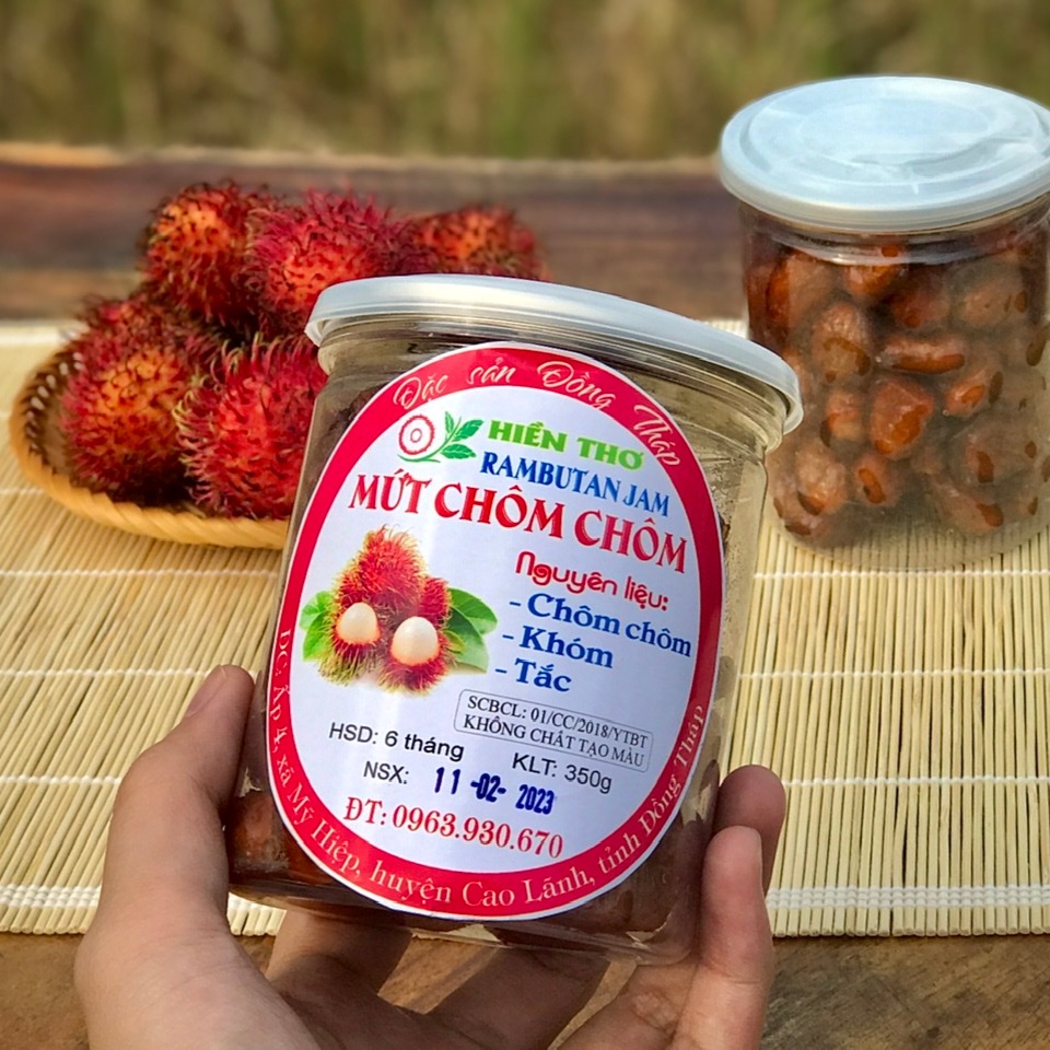 Mứt chôm chôm có ngon không?