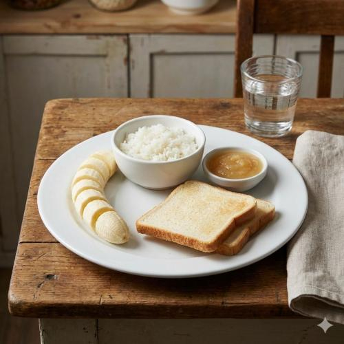 Sử dụng chế độ ăn BRAT