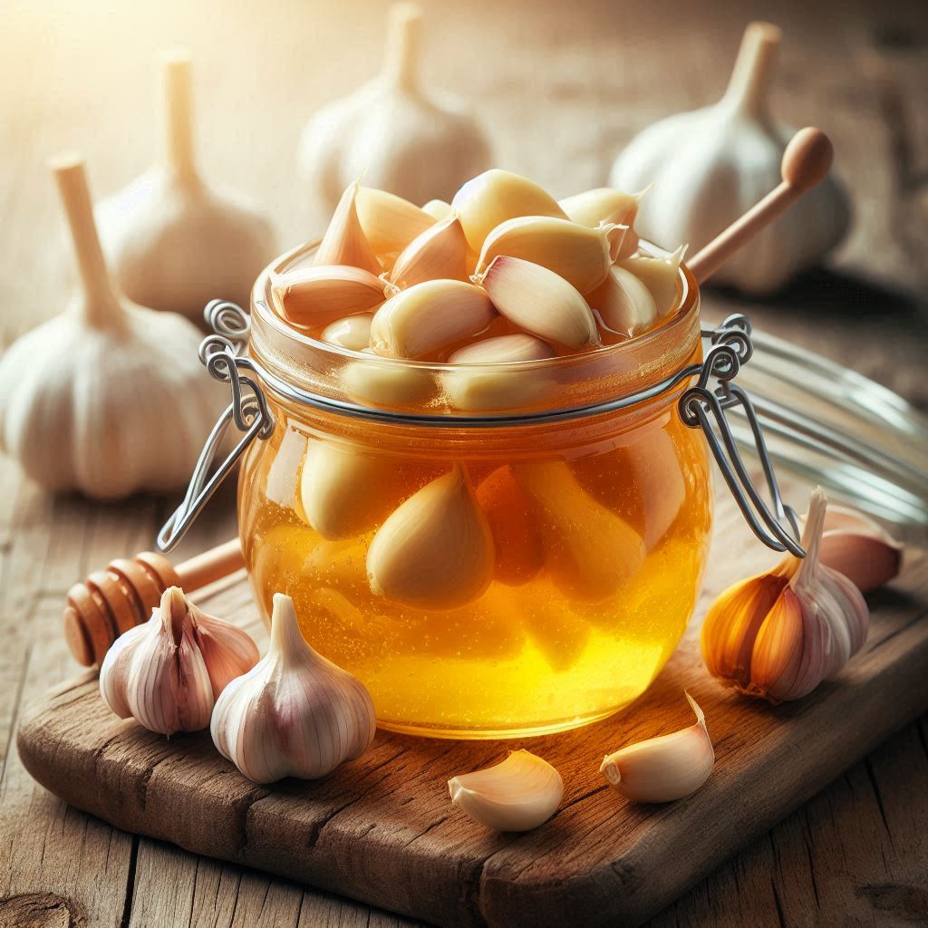 Cách làm mật ong tỏi lên men tại nhà