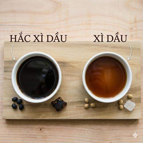 Xì Dầu Và Hắc Xì Dầu Khác Nhau Như Thế Nào? Cách Phân Biệt Chuẩn Nhất