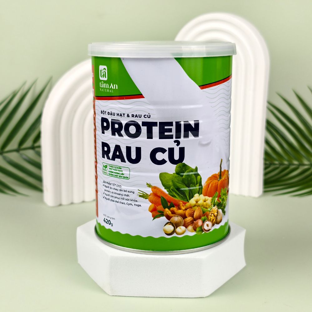 Bột Protein Rau Củ 420g (Hộp Thiếc)