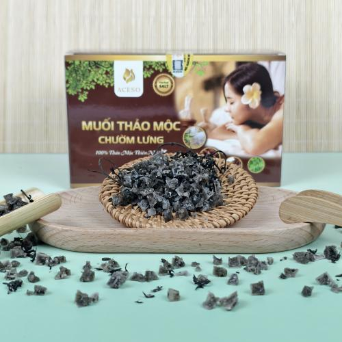 Muối Thảo Mộc Chườm Lưng Aceso - Hộp 1kg