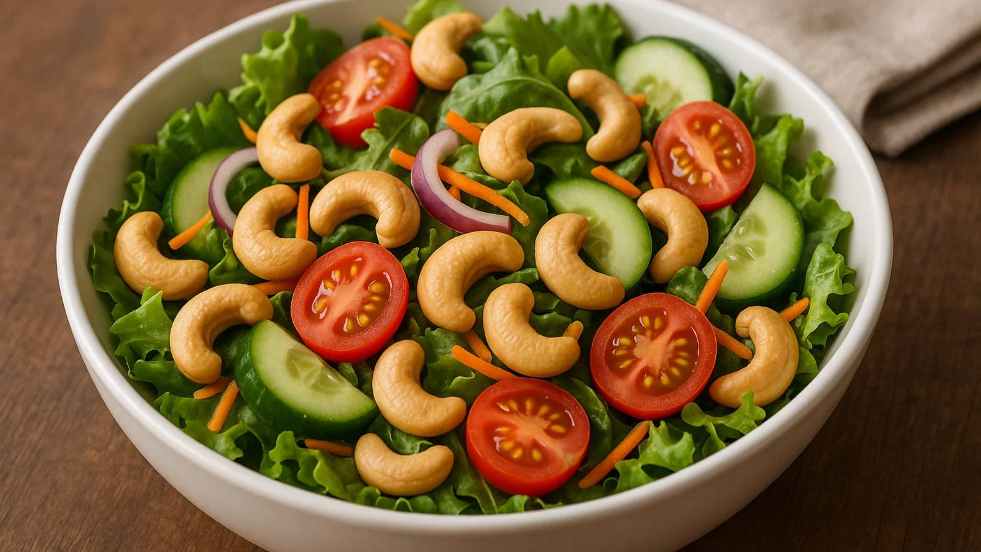 3. 5 gợi ý món ăn Eat Clean với hạt điều
