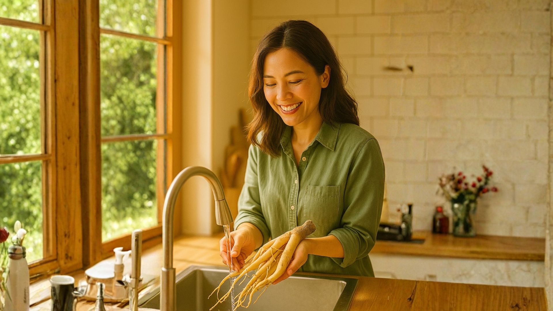 2. Sơ chế đinh lăng đúng cách – Giữ trọn dược tính