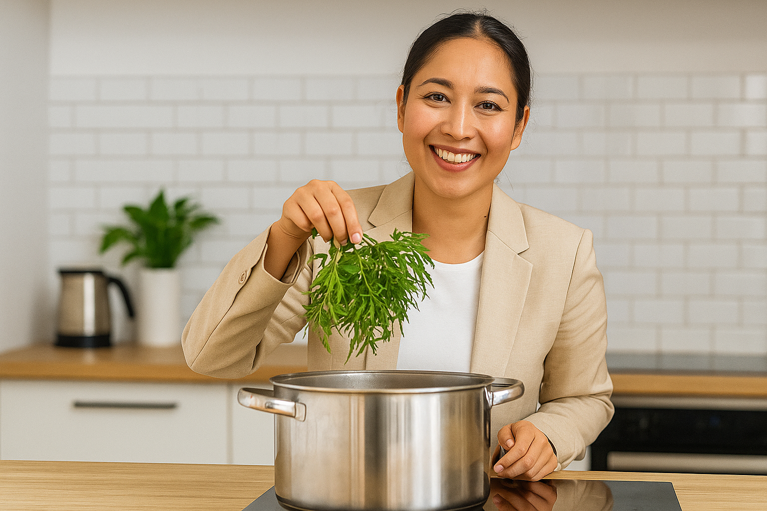 Uống nước lá đinh lăng đúng cách để “Rước” lộc vào nhà