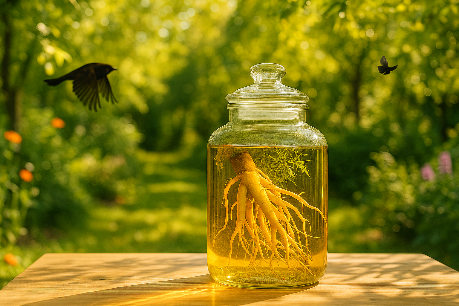 Ưu điểm của việc ngâm rượu đinh lăng tươi