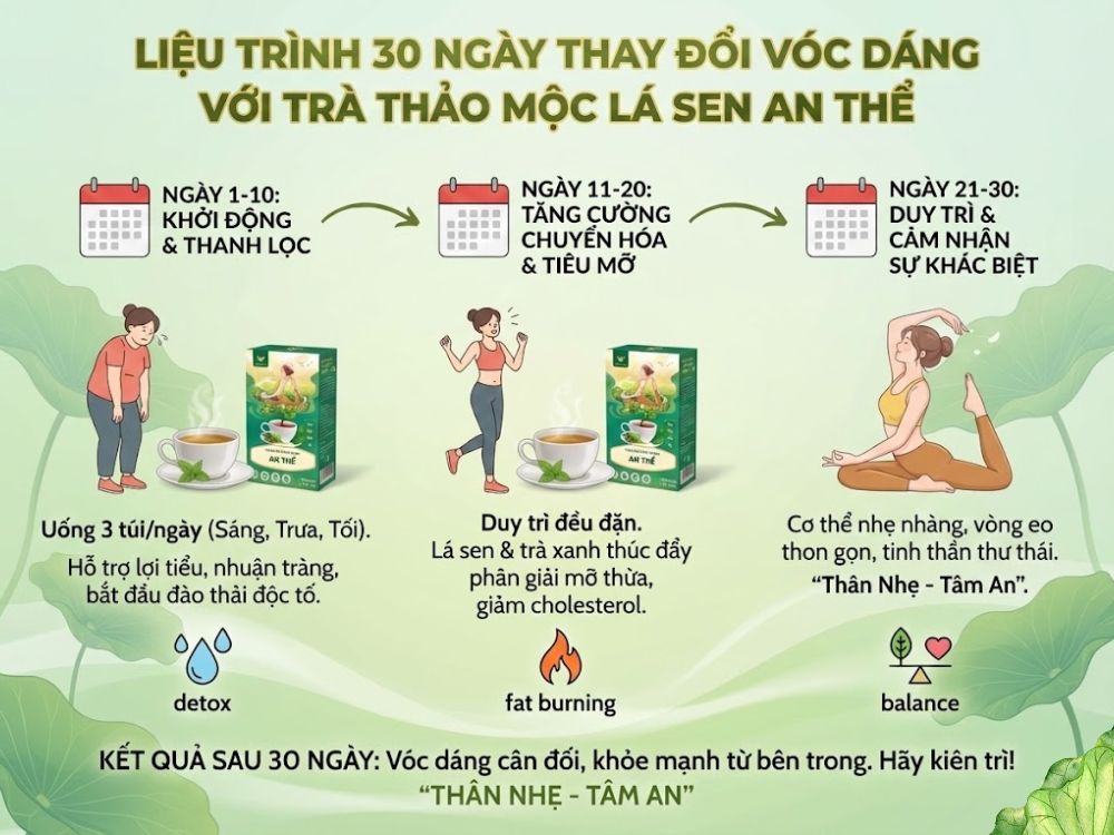 Liệu trình 30 ngày thay đổi vóc dáng
