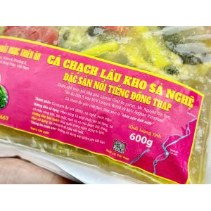 Cá Chạch Lấu Kho Sả Nghệ – Túi 600gr