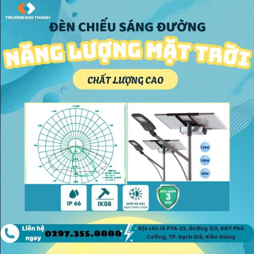 Đèn Chiếu Sáng Đường Năng Lượng Mặt Trời Chất Lượng Cao