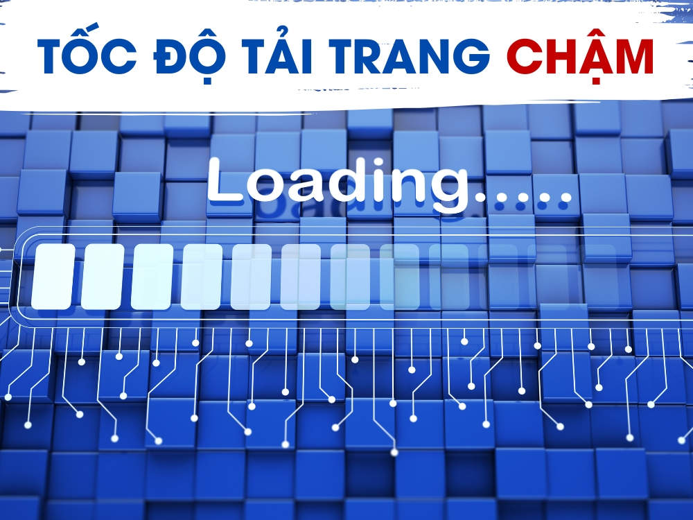 Website có tốc độ tải trang chậm