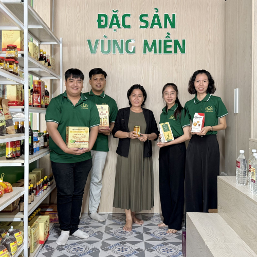 Buổi Tham Quan Mô Hình Coffee Nối - Kết Hợp Cửa Hàng Ocop Kiên An