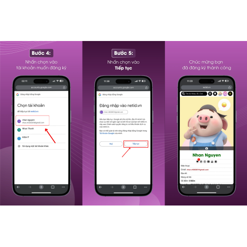 Đăng ký tài khoản NetID