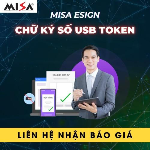 MISA Esign - Chữ Ký Số USB Token Cho Doanh Nghiệp