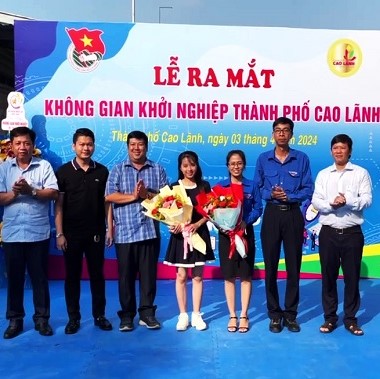 Thành Phố Cao Lãnh Ra Mắt Không Gian Khởi Nghiệp Cho Thanh Niên