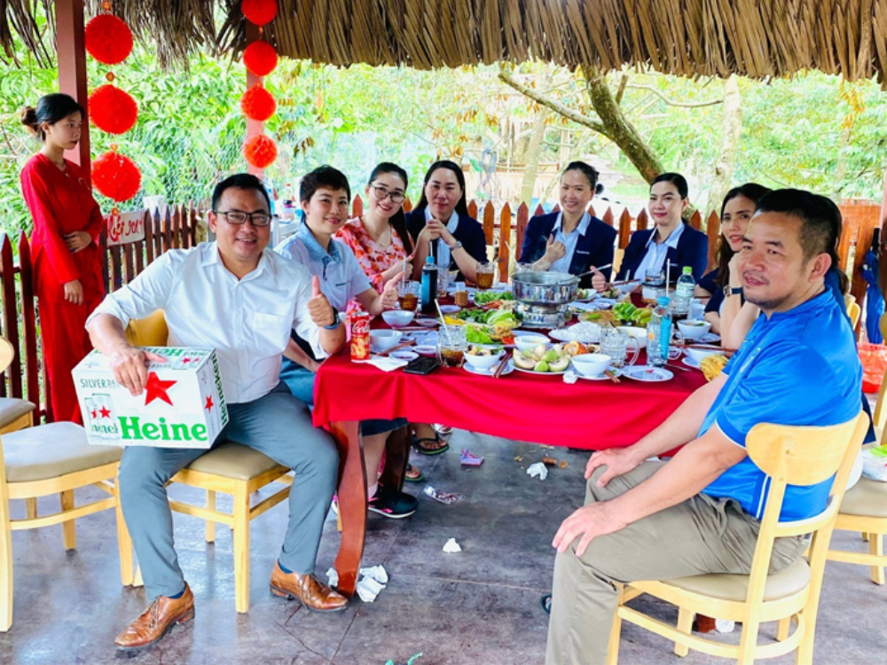 Không gian miệt vườn xanh mát