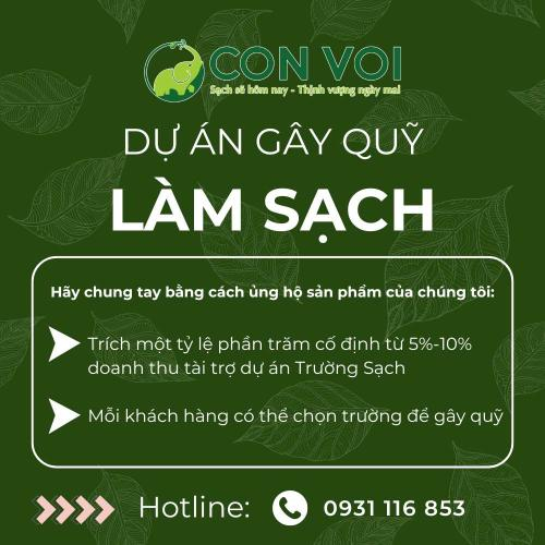 Gây Quỹ Dự Án Trường Sạch