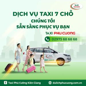 Dịch vụ taxi 4 và 7 chỗ