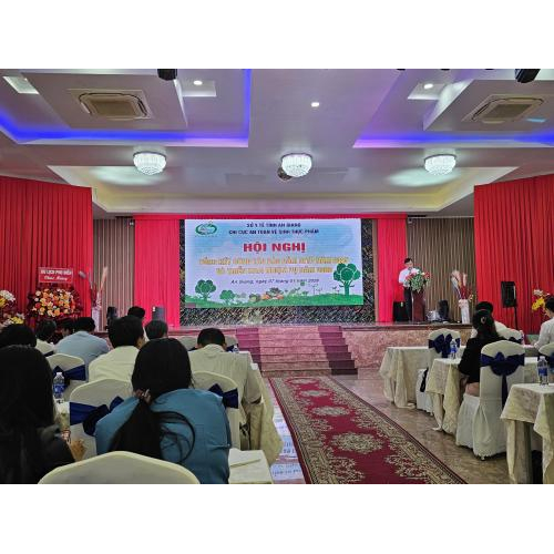 Hội nghị tổng kết công tác bảo đảm an toàn thực phẩm năm 2025 và triển khai nhiệm vụ năm 2026