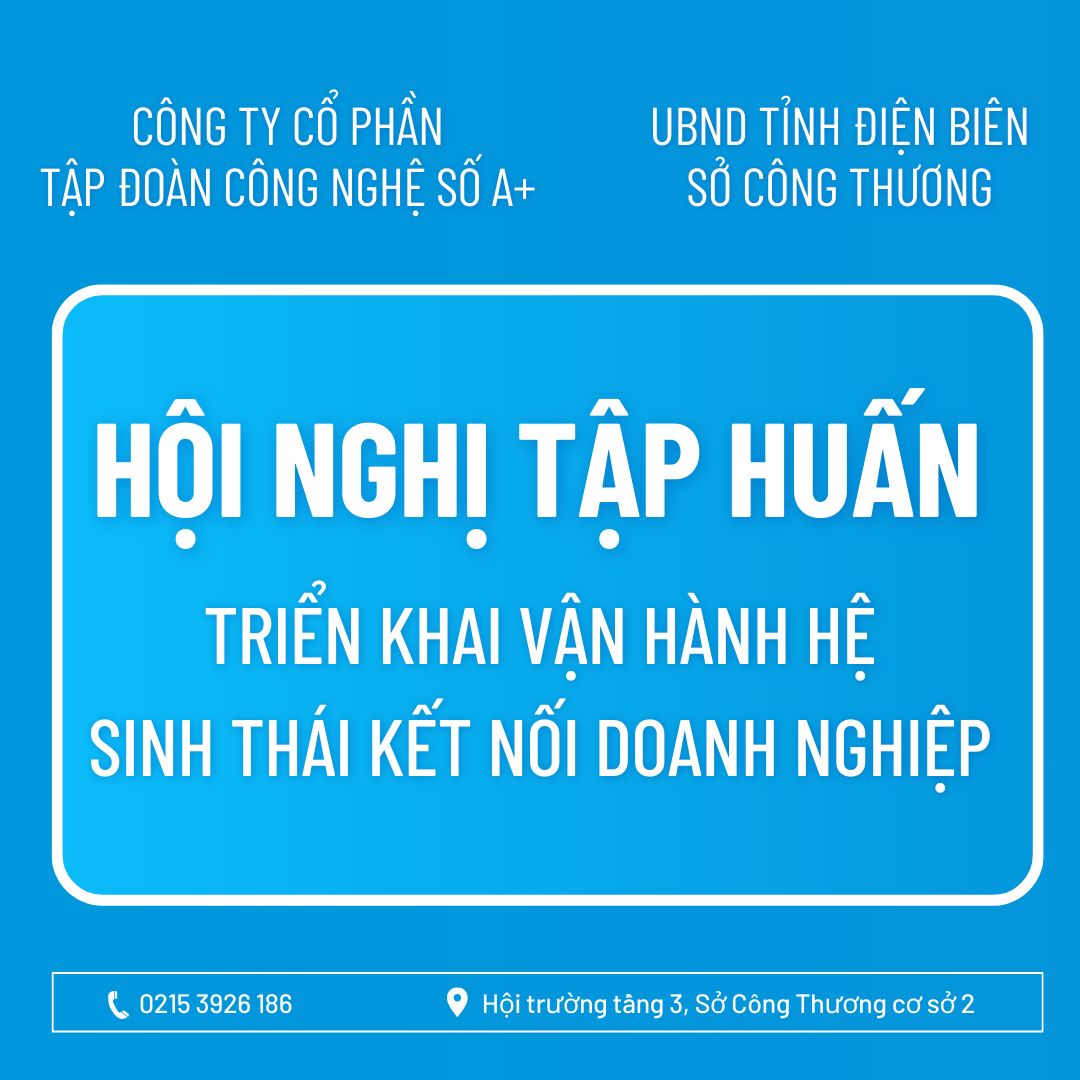 Thư Mời Hội Nghị Tập Huấn Triển Khai Vận Hành Hệ Sinh Thái Kết Nối Doanh Nghiệp