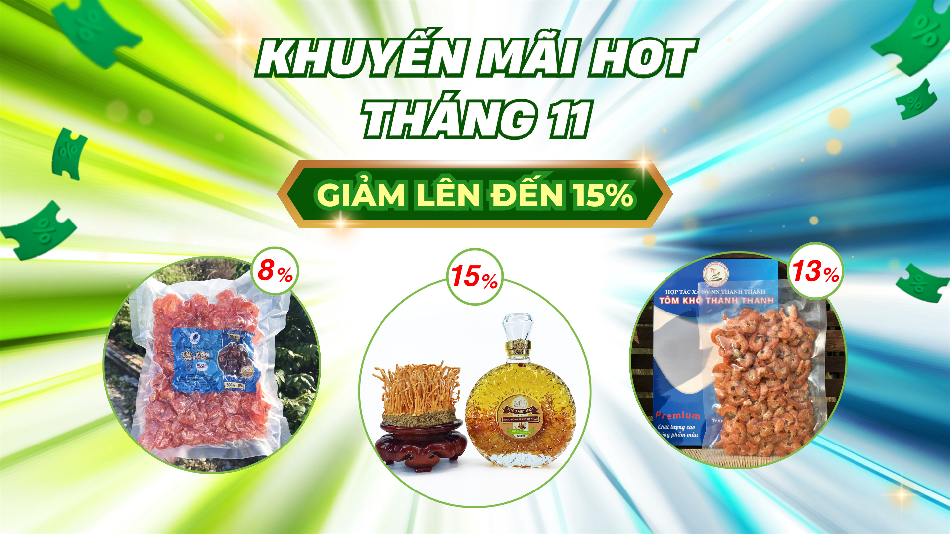 Chương trình khuyến mãi tháng 11