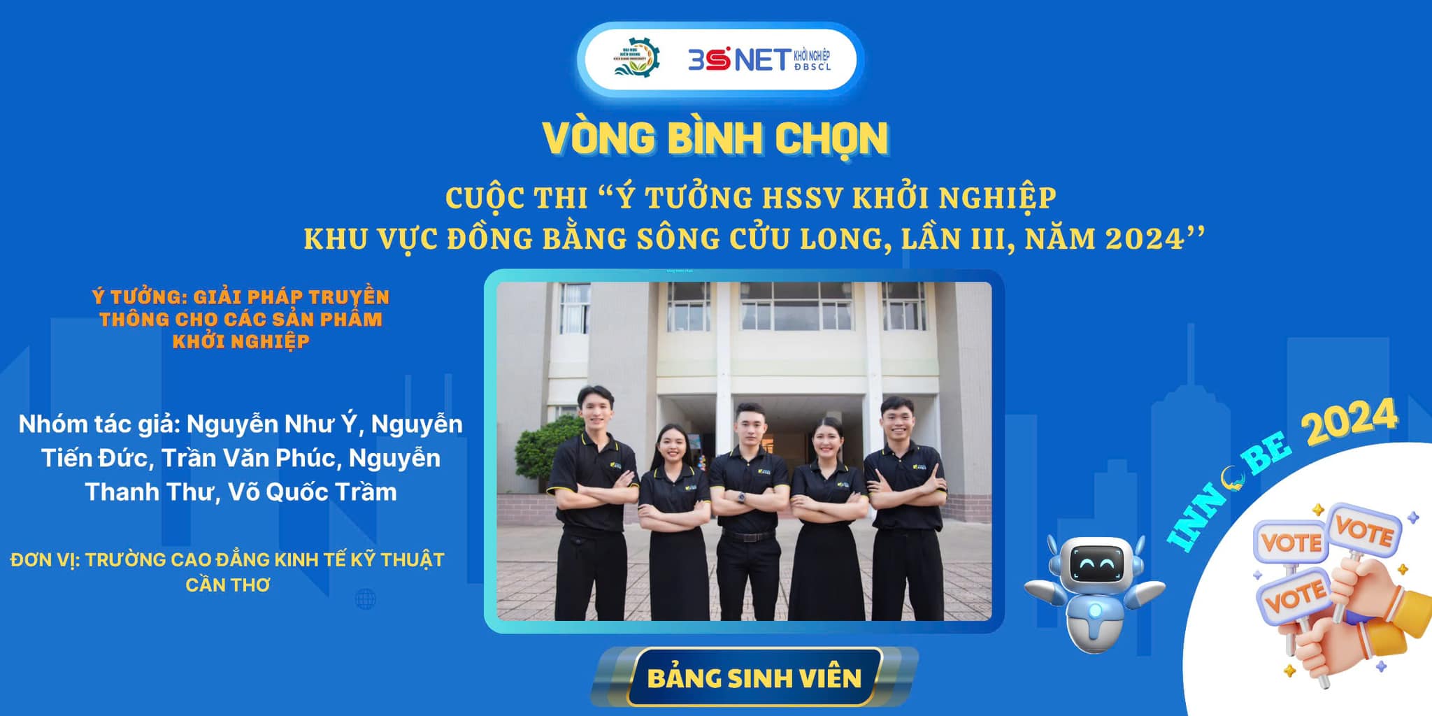 Ý tưởng: Giải pháp truyền thông cho các sản phẩm khởi nghiệp