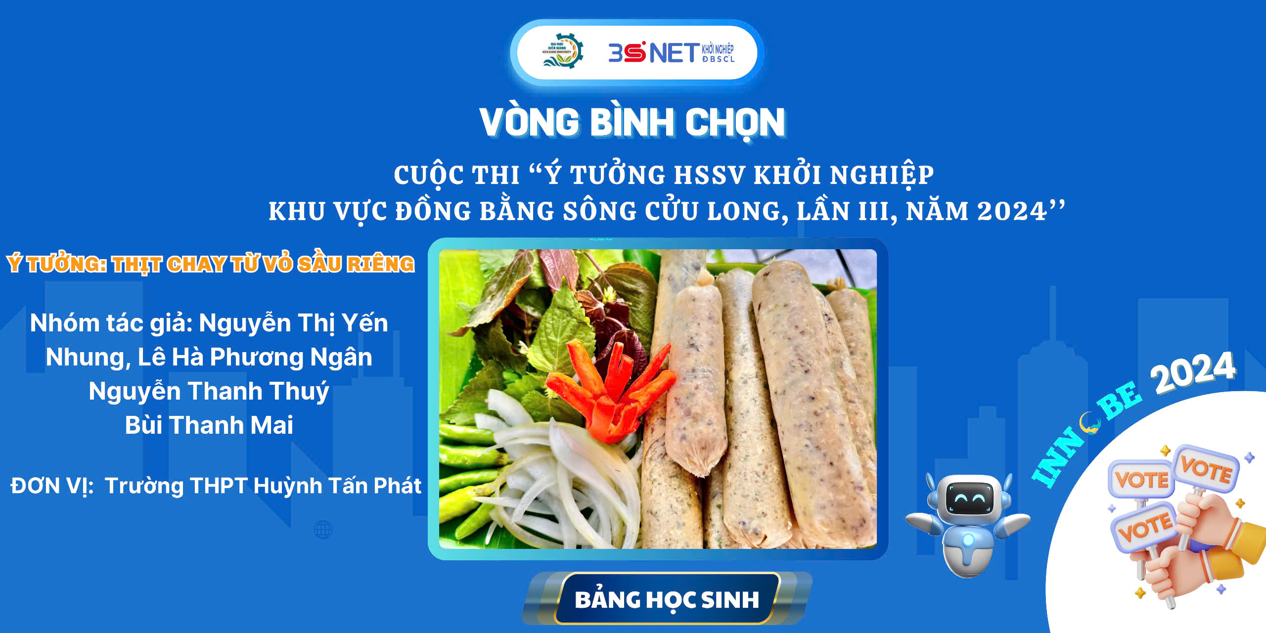 Ý tưởng: Thịt chay từ vỏ sầu riêng