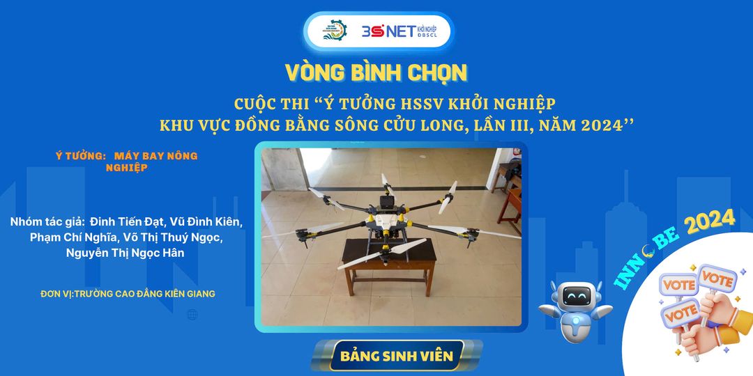 Ý tưởng: Máy bay nông nghiệp