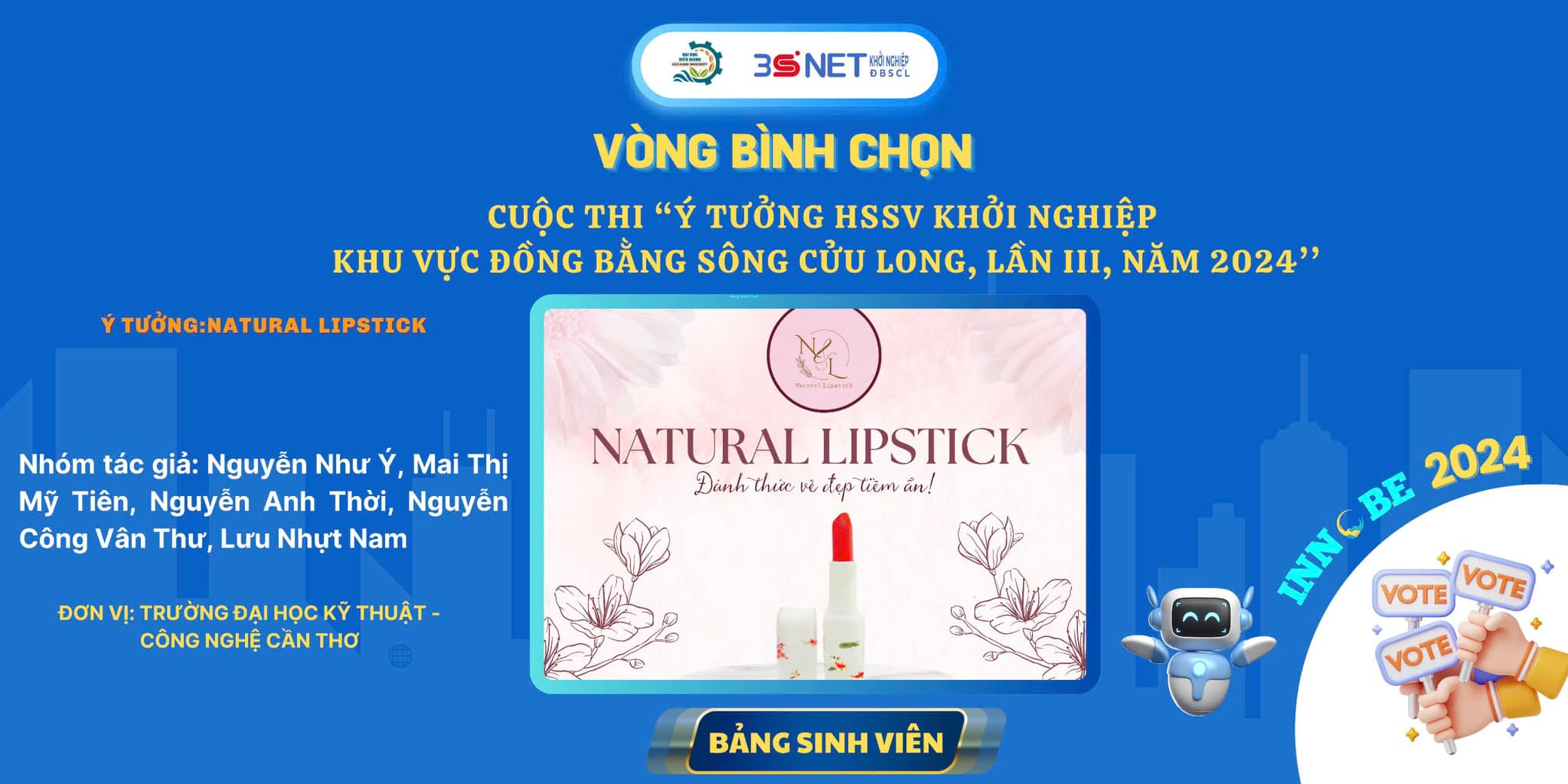 Ý tưởng: Natural Lipstick