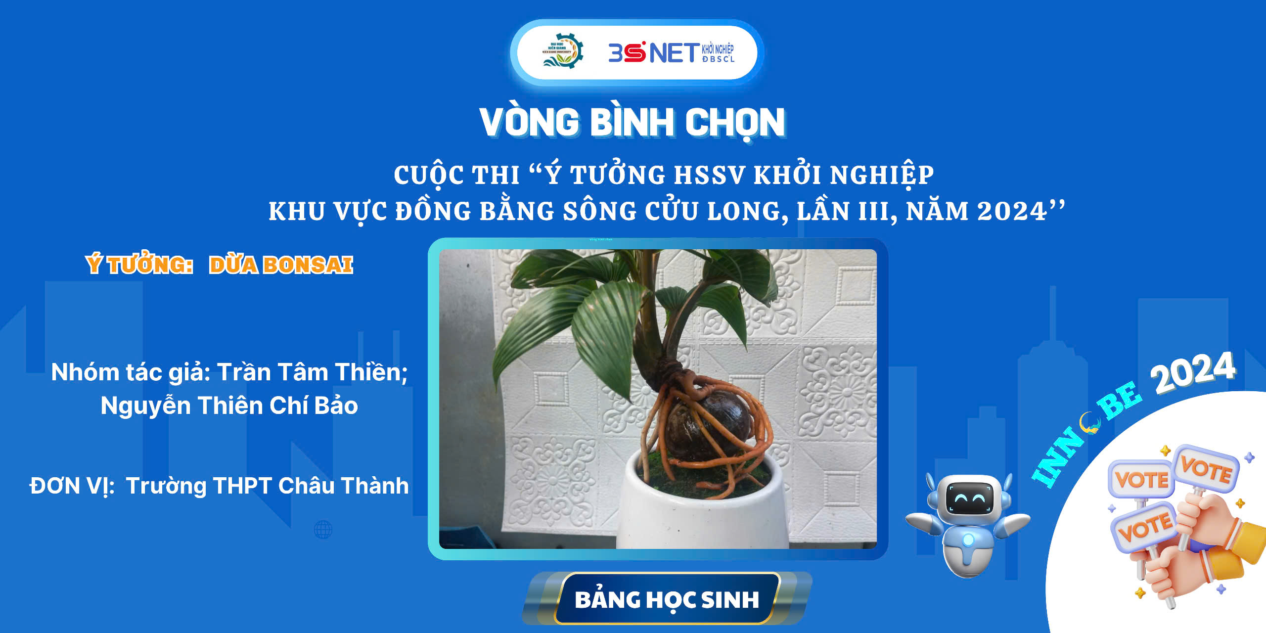 Ý tưởng: Dừa Bonsai