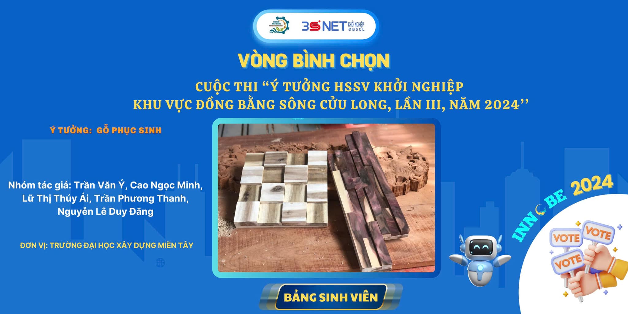 Ý tưởng: Gỗ phục sinh