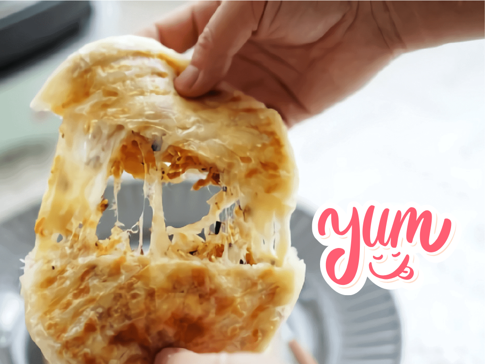 5. Bánh bao nhân trứng cút và chà bông cá
