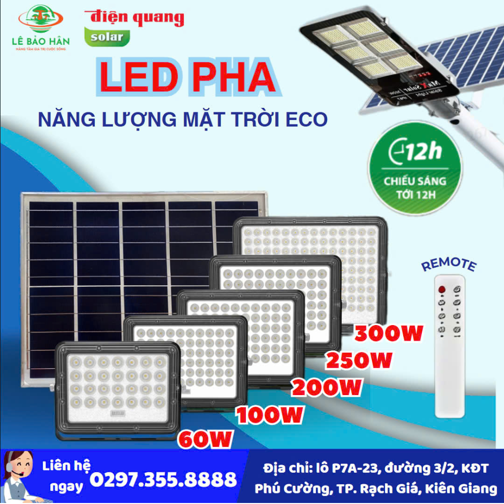 ĐÈN NĂNG LƯỢNG MẶT TRỜI - Giải Pháp Chiếu Sáng Tiết Kiệm Và Bền Vững