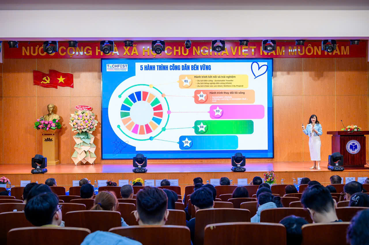 Bà Dương Tường Nhi – Sáng lập Cộng đồng Design Thinking Việt Nam chia sẻ về Dự án Công dân Bền vững và Hệ sinh thái tạo tác động xã hội “Life Redesign Program”