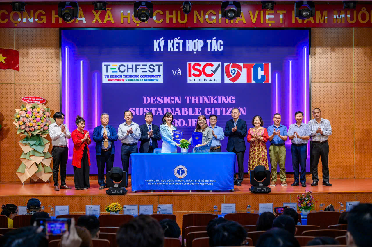Ký kết hợp tác giữa Cộng đồng Design Thinking VN & Công ty ISC Global, Công ty TCI VN