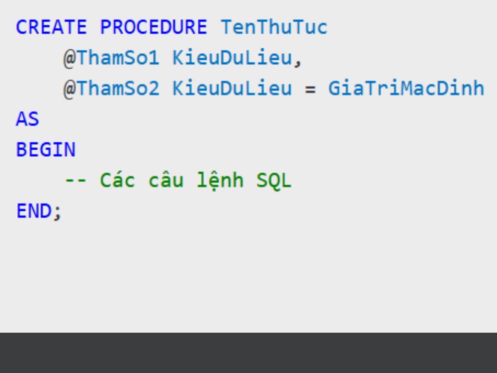 cu-phap-tao-procedure